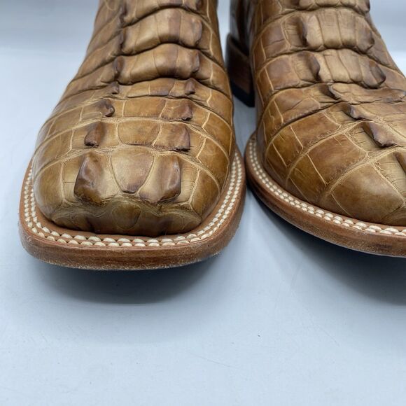 Cody James Boot Mens Men 9.5 D Caiman Cognac 12\